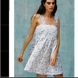 Laura Ashley quilted mini dress